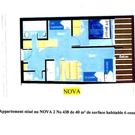 Nova 2 - 2 Pieces 6 Personnes Proche Des Pistes Mae-5504 Apartment Les Arcs (Savoie)